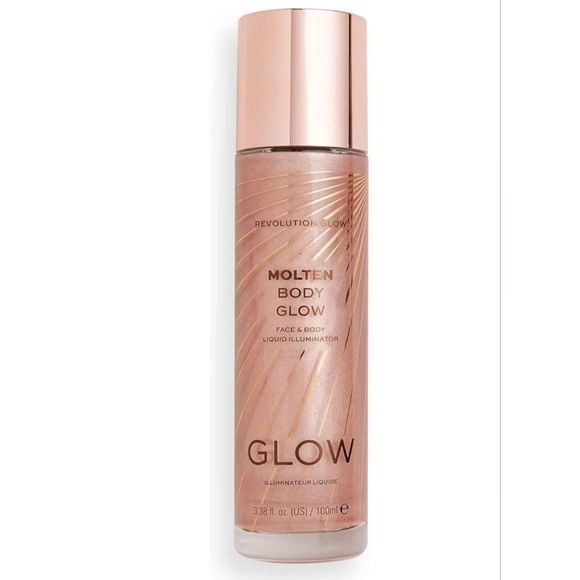 Revolution Molten Body Glow - Rose Gold 3.38 Oz/100 Ml Sealed NWOB - Picture 4 of 8